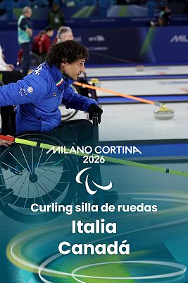 Curling en silla de ruedas: Round Robin. Dobles Mixtos: Italia - Canadá