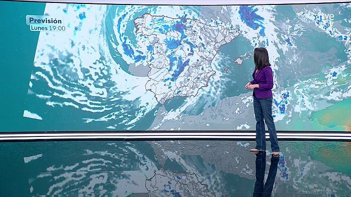 El tiempo - Precipitaciones en el nordeste y sudeste peninsular