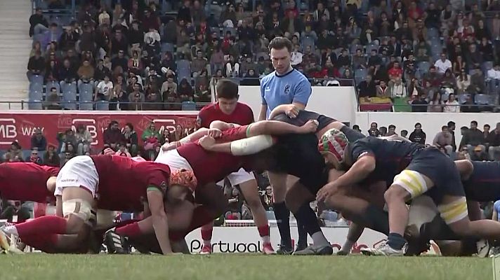 Rugby - Europe Championship Masculino. Semifinal: Portugal - España