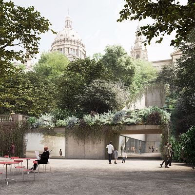 El MNAC presenta el projecte arquitectònic d'ampliació