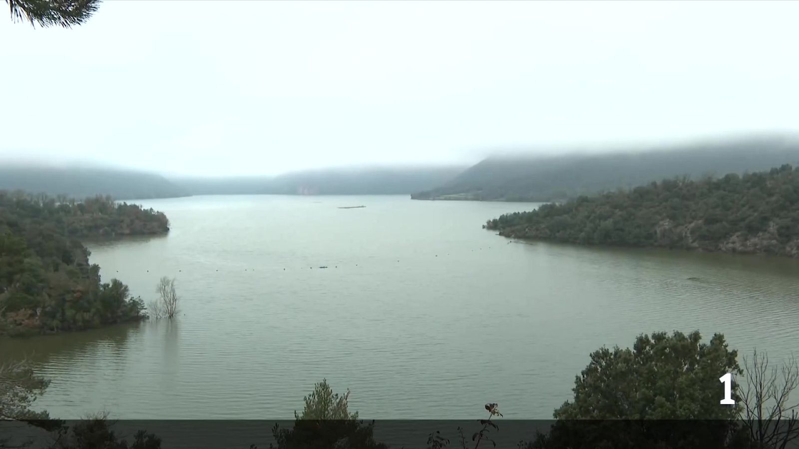 Els embassaments freguen el límit després de l'hivern més plujós en 30 anys