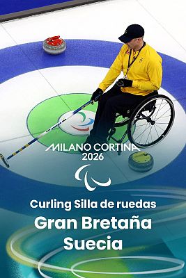 Curling en silla de ruedas: Round robin. Dobles mixtos: Gran Bretaña - Suecia