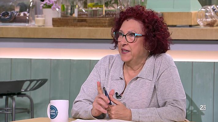 Cafè d'idees - Tica Font veu el 'No a la guerra' com una "prevenció d'atemptats"