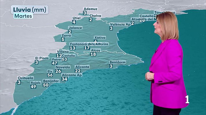 L'informatiu - Comunitat Valenciana - El Tiempo en la Comunitat Valenciana - 10/03/26