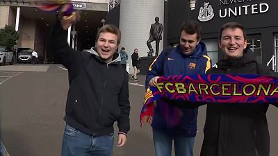 Newcastle - Barça entre eleccions