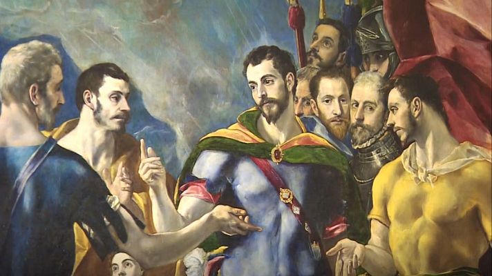 Telediario 1 - Una operación de altura: el traslado de un Greco