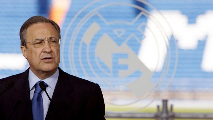 Telediario 1 - Florentino Pérez: "El Real Madrid no se rinde jamás"