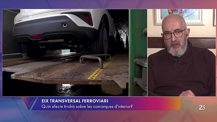 El Vespre - El Penedès defensa l'Eix Transversal Ferroviari com una infraestructura "capdalt"