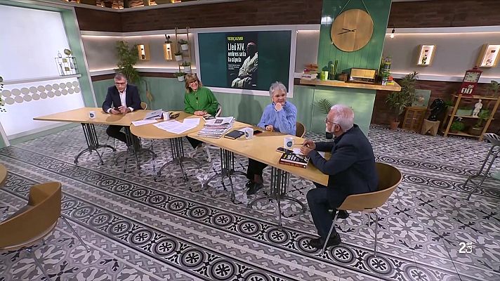 Cafè d'idees - Arancha González Laya, Vicenç Lozano i Lluís Marco