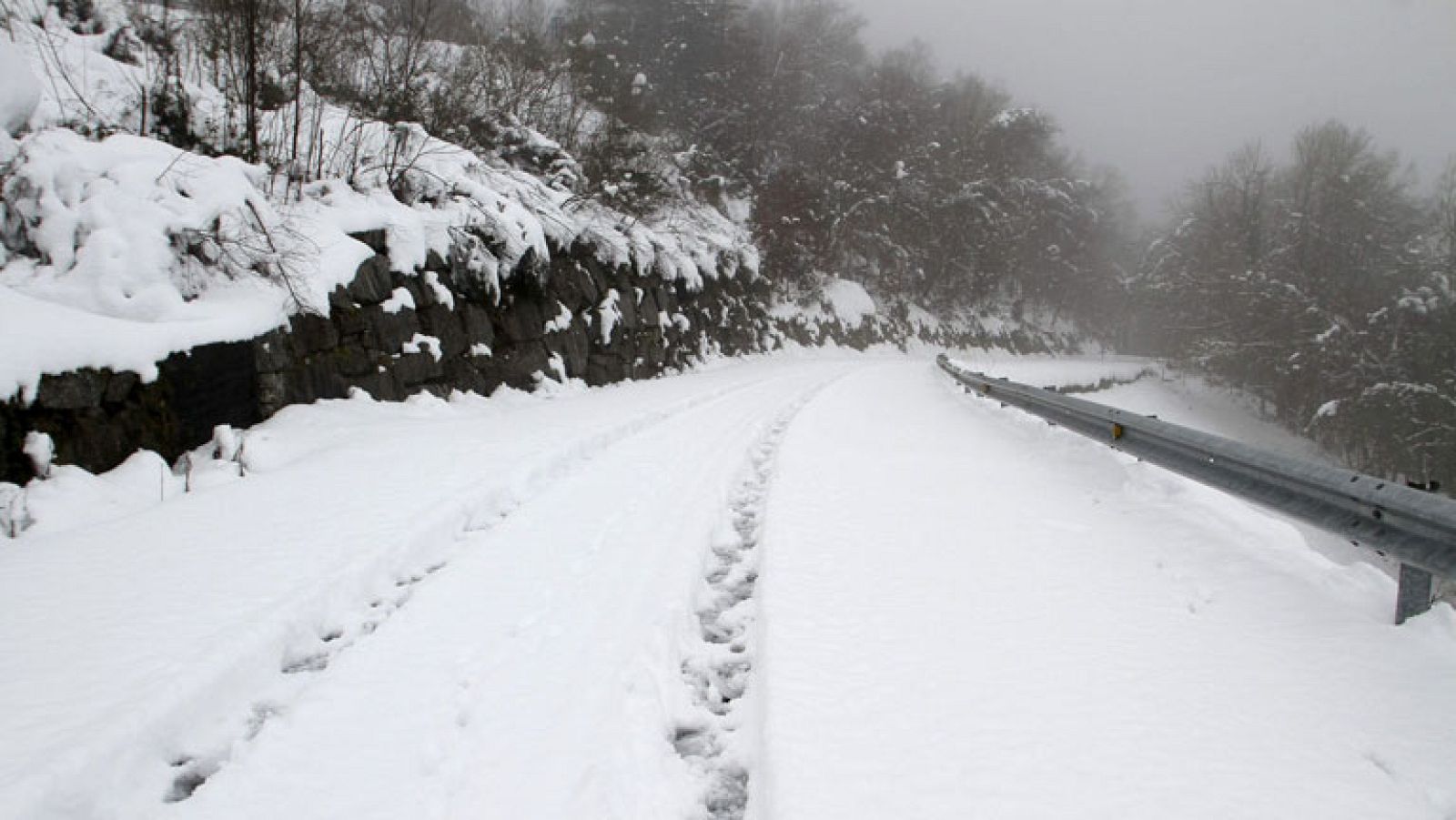 Nieve en cotas bajas de la mitad norte, en Andalucía y en Baleares