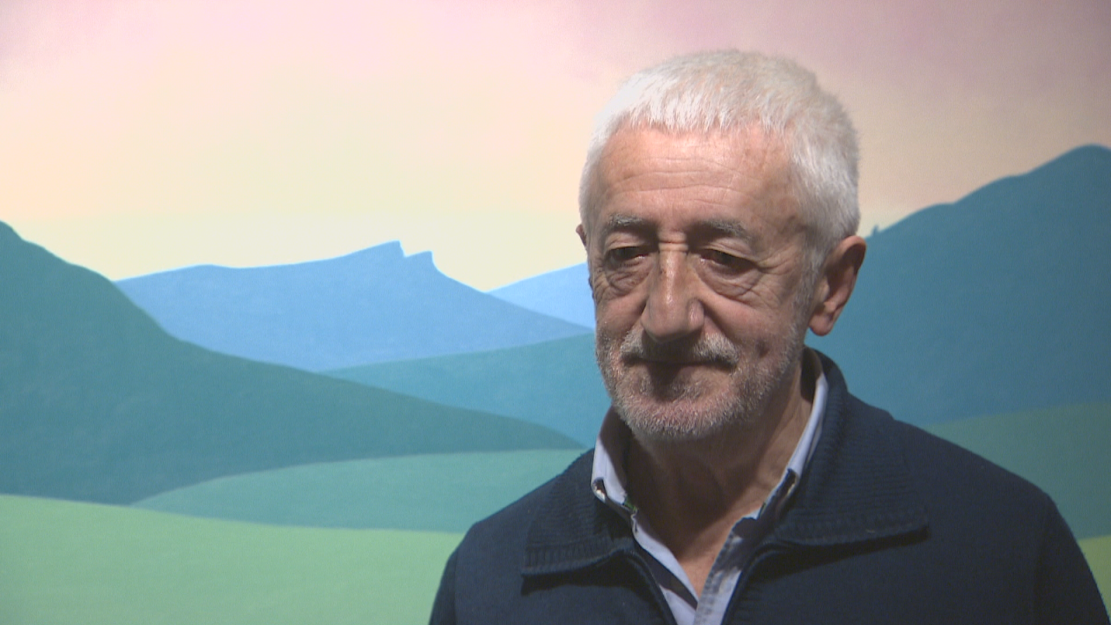 El pintor navarro Pedro Salaberri expone su obra en Estella - Telenavarra | Ver