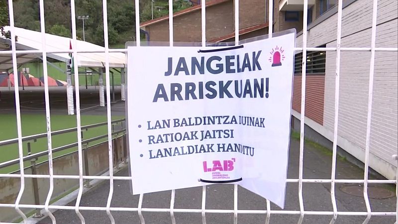 Preacuerdo entre empresas y sindicatos paraliza la huelga de los comedores escolares | RTVE Play - Ver ahora