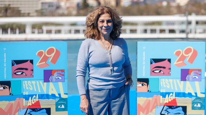 Telediario 1 - Lolita trae al Festival de Málaga 'Mallorca confidencial'