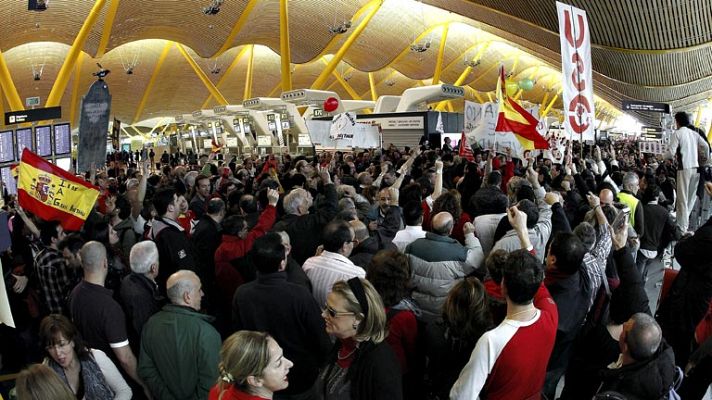 La tarde en 24h - Protestas en los aeropuertos