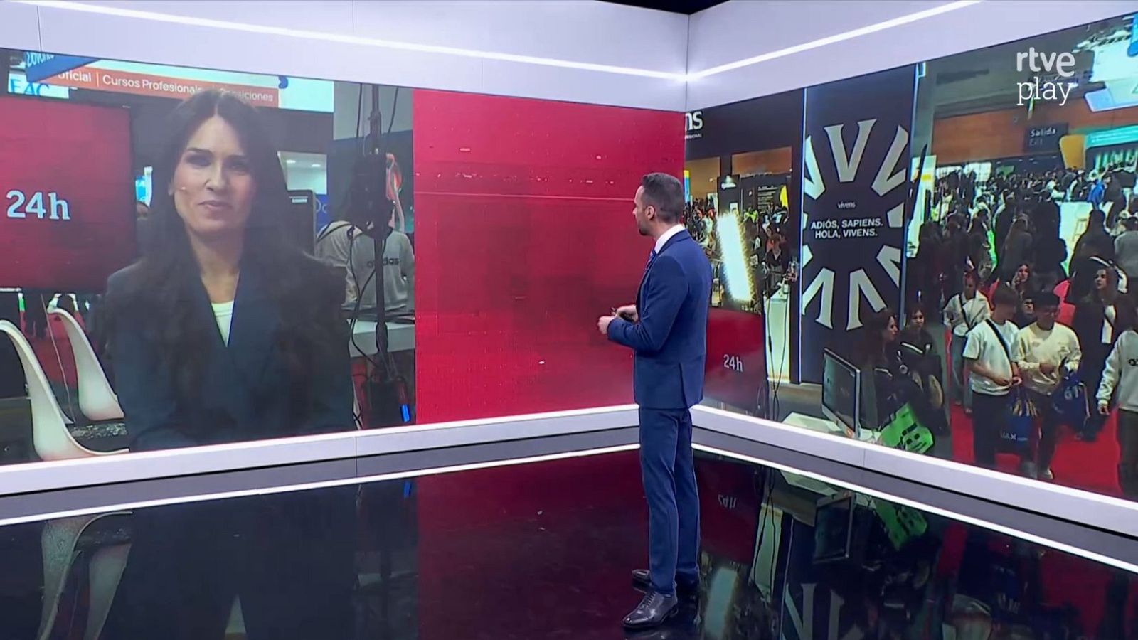 Entrevista a Sara Martín Olmo en el CANAL 24H | Ver