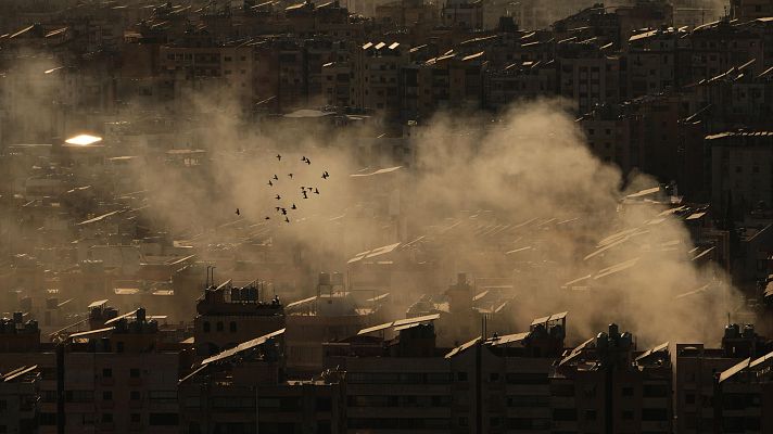 Telediario 1 - La incursión israelí en el valle de la Bekáa deja 41 muertos en la búsqueda de un piloto desaparecido