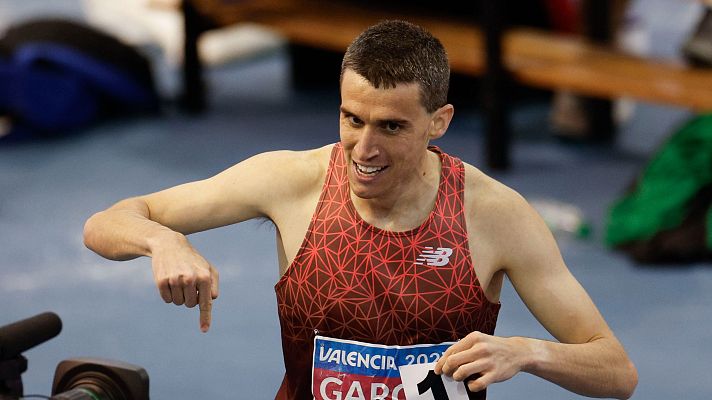Los Deportes de La1 - Mariano García cambia el 800 por el 1.500 tras ganar el nacional y apunta al Mundial