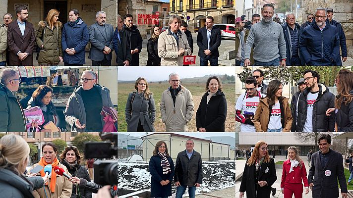 Telediario 2 - El triple asesinato machista de Miranda de Ebro marca la campaña electoral de Castilla y León