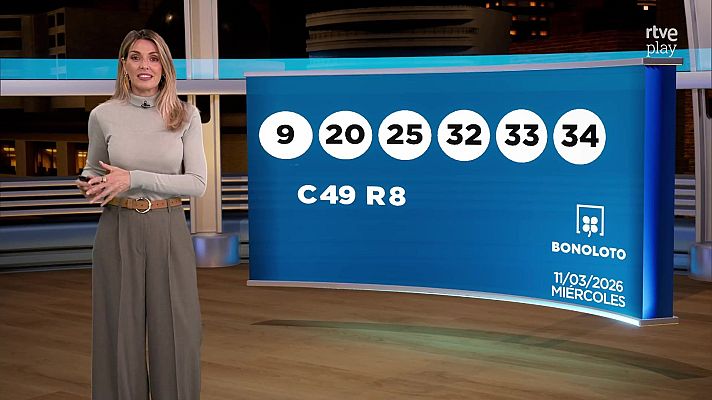Loterías - Sorteo de la Bonoloto y Euromillones del 11/03/2026