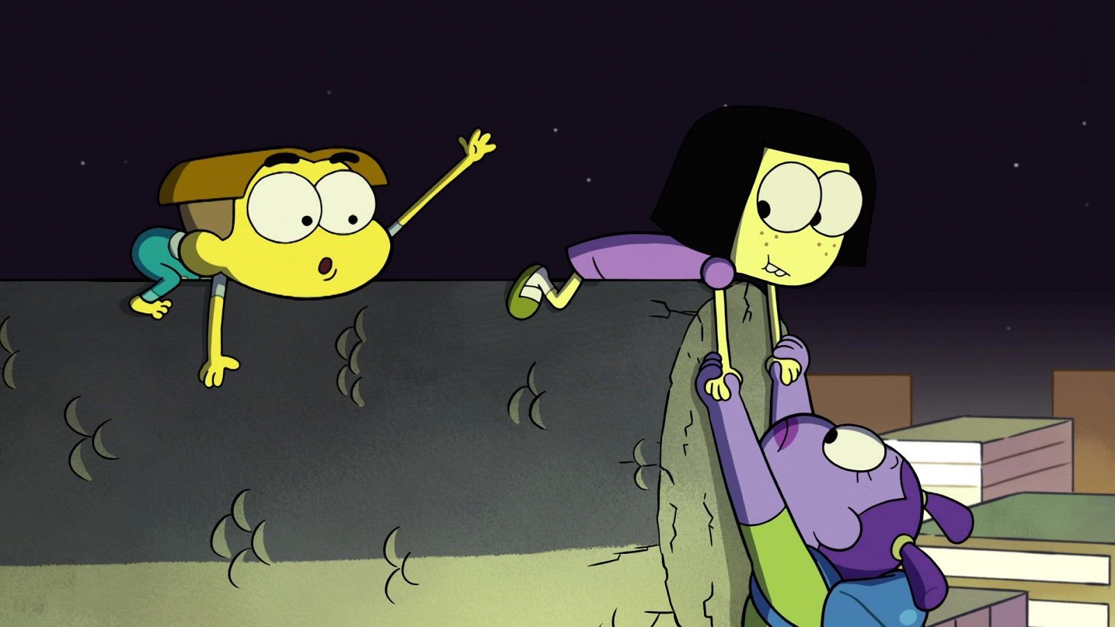 Los Green en la gran ciudad - Las chicas gárgola - Los Green en la gran ciudad | Ver