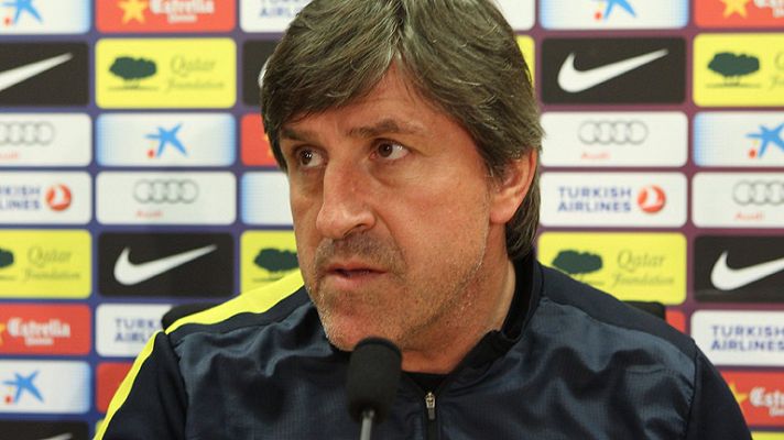 Telediario 1 - Roura: "Si un equipo merece crédito, es éste"