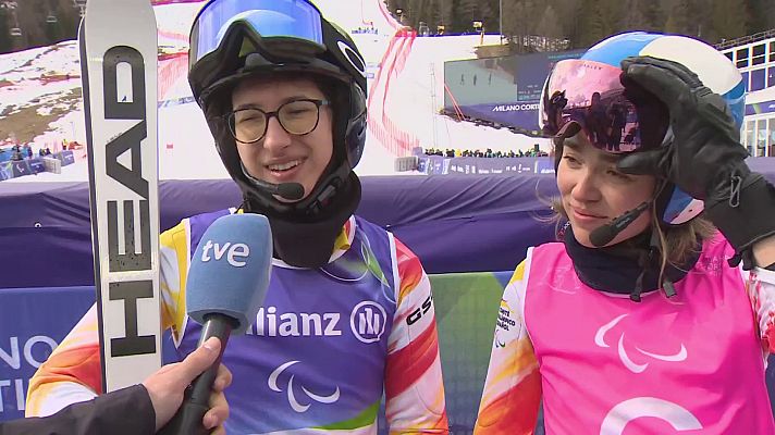 Juegos Paralímpicos de Milano Cortina 2026 - Requesens, Martín-Granizo y Rodríguez, "contentas" tras su debut paralímpico