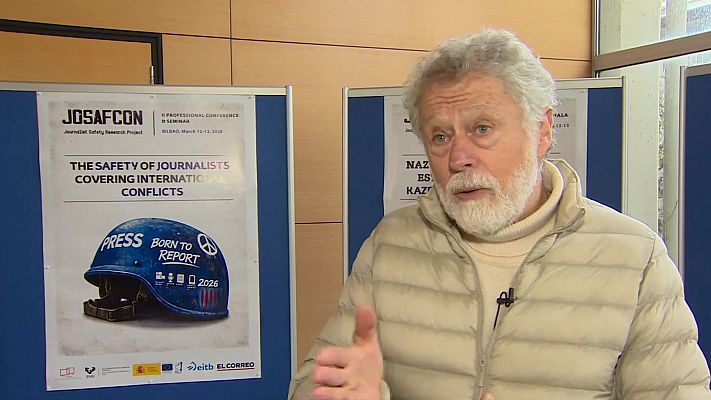 Telenorte - País Vasco - El periodismo de guerra se ha precarizado y expone a mayores riesgos