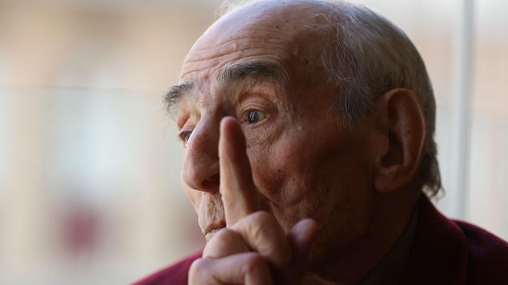 Telediario 1 - Saturnino García, protagonista del Festival de Málaga a sus 91 años