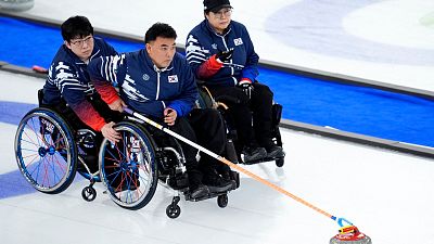 Curling en silla de ruedas: Round Robin. Equipos mixtos: Corea del Sur - Italia