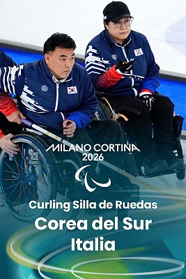 Curling en silla de ruedas: Round Robin. Equipos mixtos: Corea del Sur - Italia