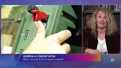 Roser Martínez Quirante: "Deleguem decisions de vida o mort a màquines que no tenen ètica"