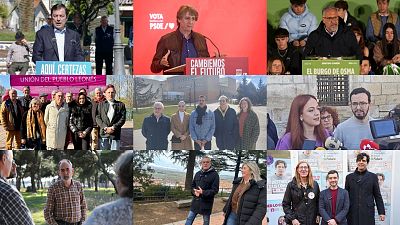 Fuerte presencia de dirigentes nacionales en el penúltimo día de campaña en Castilla y León
