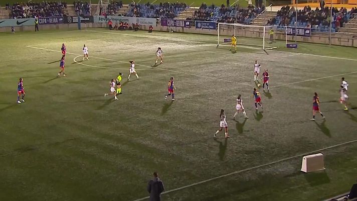 Fútbol - Copa de la Reina. Semifinal Ida: FC Levante Badalona - FC Barcelona