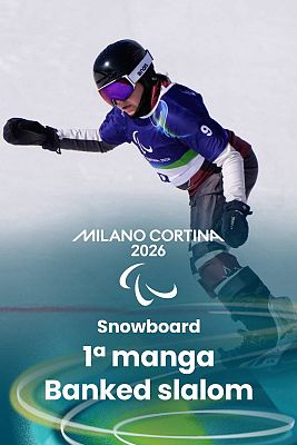 Snowboard: Primera manga. Banked Slalom