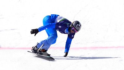 Snowboard: Segunda manga. Banked Slalom