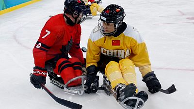 Hockey hielo: Semifinales: Canadá - China