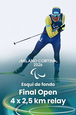 Esquí de fondo: Final Open 4 x 2,5 km relay