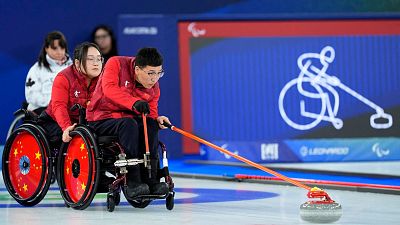 Curling en silla de ruedas: Final Equipos mixtos: China - Canadá
