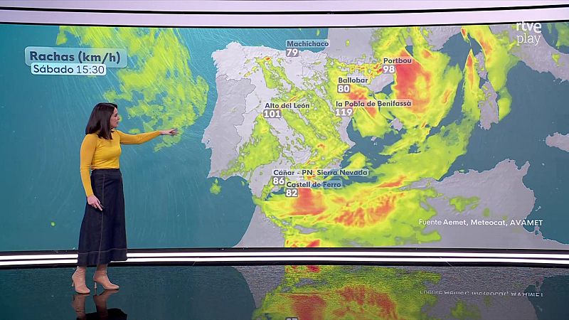 El Tiempo - 14/03/26 - RTVE.es - El tiempo | Ver