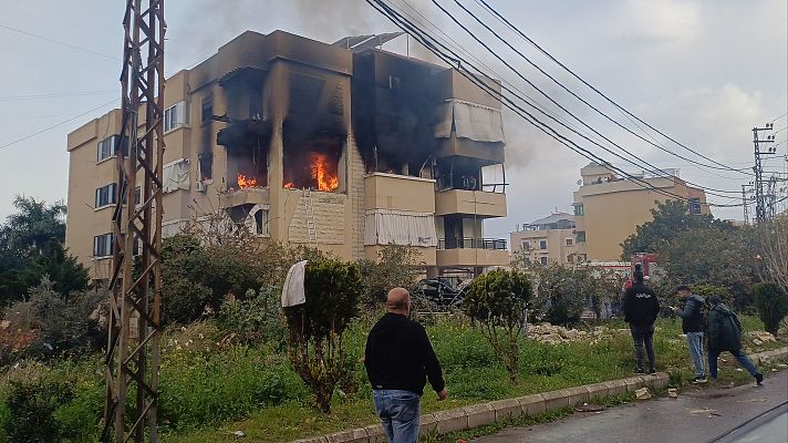 Telediario Fin de Semana - Líbano sufre los ataques israelíes con 800 muertos y más de 800.000 desplazados