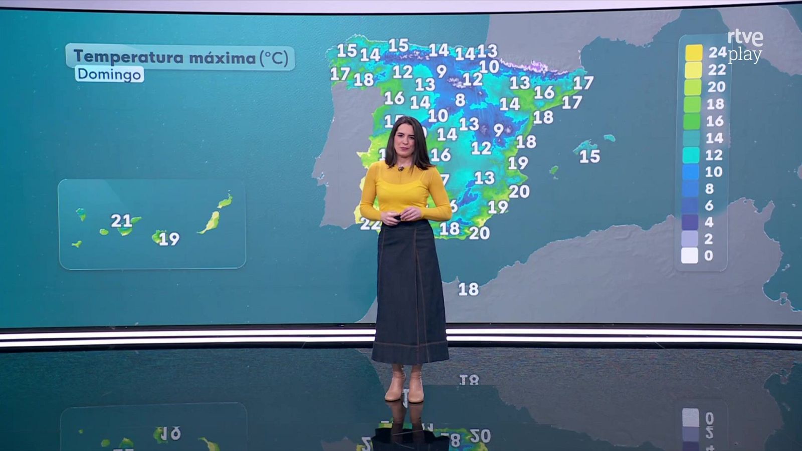 El Tiempo Noche - 14/03/26 - RTVE.es - El tiempo | Ver