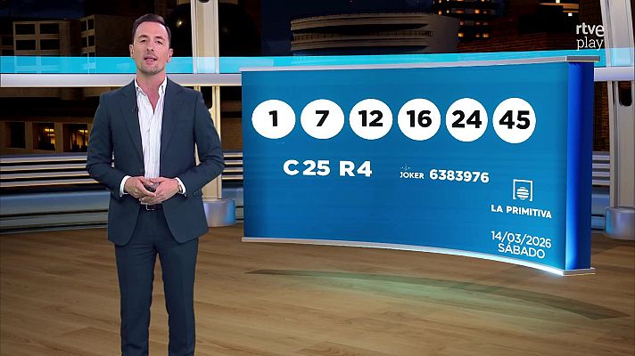 Loterías - Sorteo de la Bonoloto y Primitiva del 14/03/2026