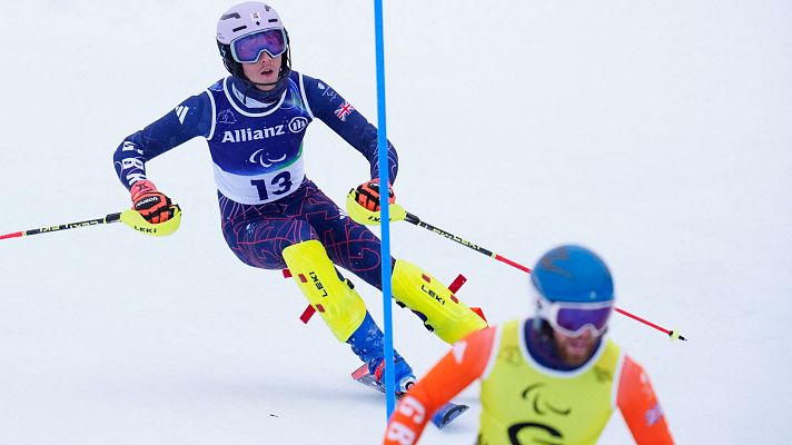 Juegos Paralímpicos de Milano Cortina 2026 - Esquí alpino: Primera manga Slalom masculino