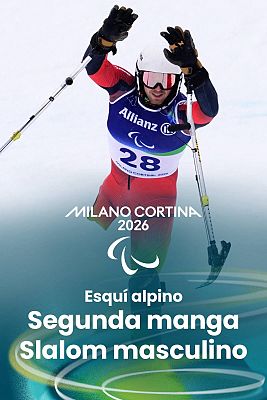 Paralímpicos Milano Cortina 2026 - Esquí alpino: segunda manga Slalom masculino