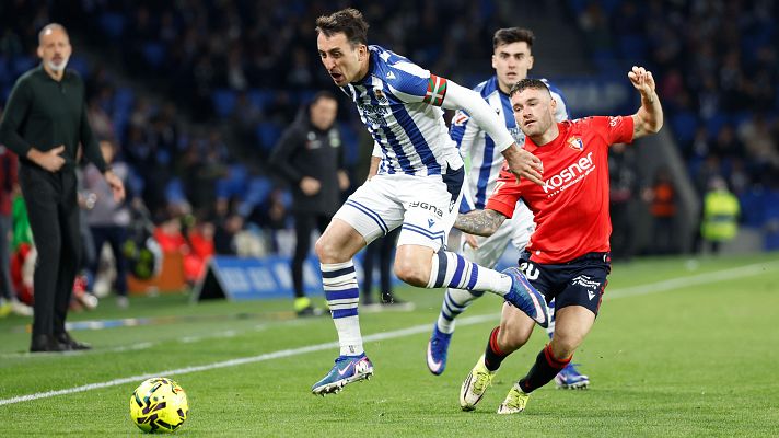 Resúmenes de LaLiga - Real Sociedad - Osasuna: resumen del partido de la 28ª jornada de Liga | Primera