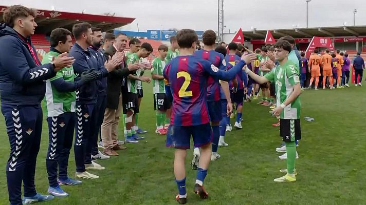 Fútbol - Copa del Rey Juvenil. Entrega copa 