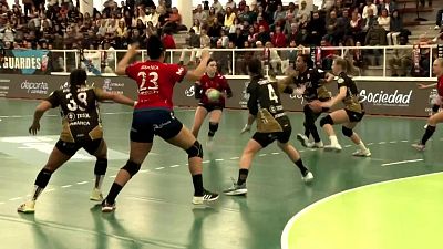 Liga Guerreras Iberdrola. 22ª Jornada: Mecalia At. Guardés - Conservas Orbe Zendal BM Porriño 