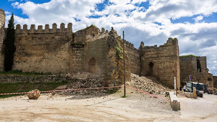 Telediario Fin de Semana - El derrumbe en Escalona muestra la complejidad de mantener el patrimonio histórico