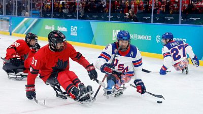 Hockey hielo: Final: EEUU - Canadá