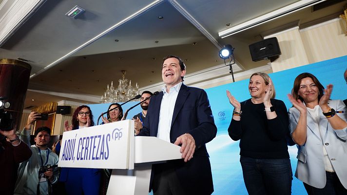 Especiales informativos - Mañueco: "Hemos triplicado la distancia que teníamos con el PSOE y duplicamos en votos a Vox"